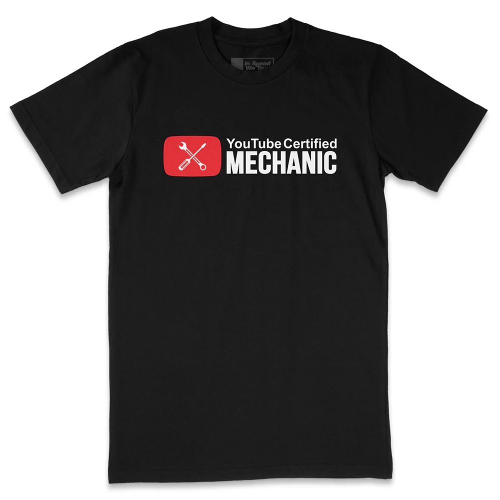 YouTube Certified Mechanic Tee
